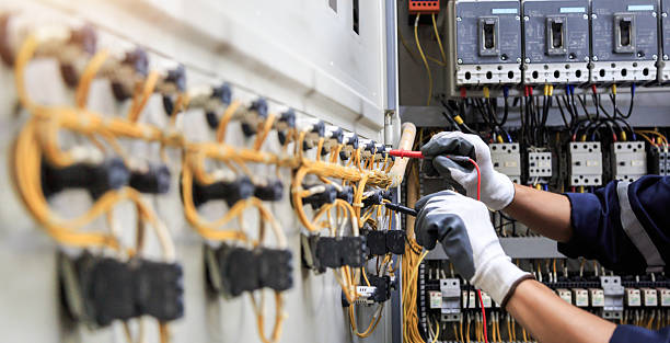 Professional Electrician technician working in Dalton, PA
